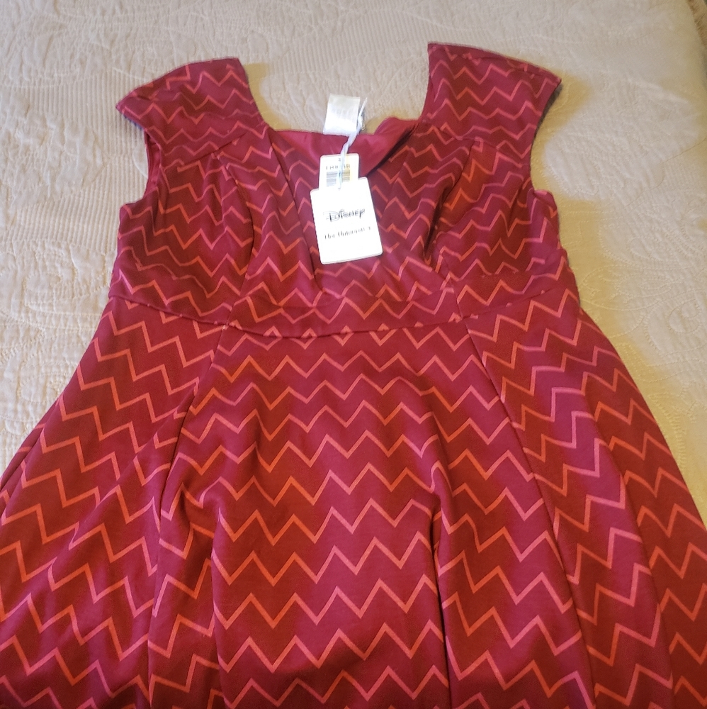 Torid Disney chevron dress
